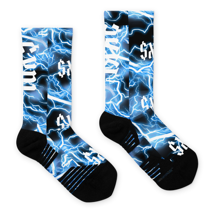 Lightning Thief Crew Socks - $ecure1