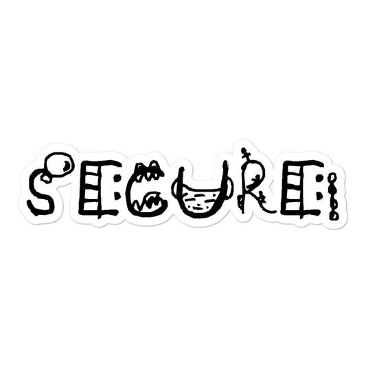 Secure1 Monster Sticker - $ecure1