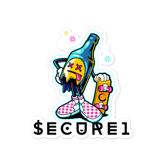 Mr. unBroken Sticker - $ecure1